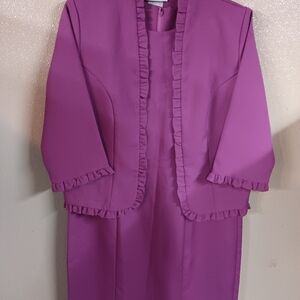 Anthony Richards 2pc Pink Dress Size 10